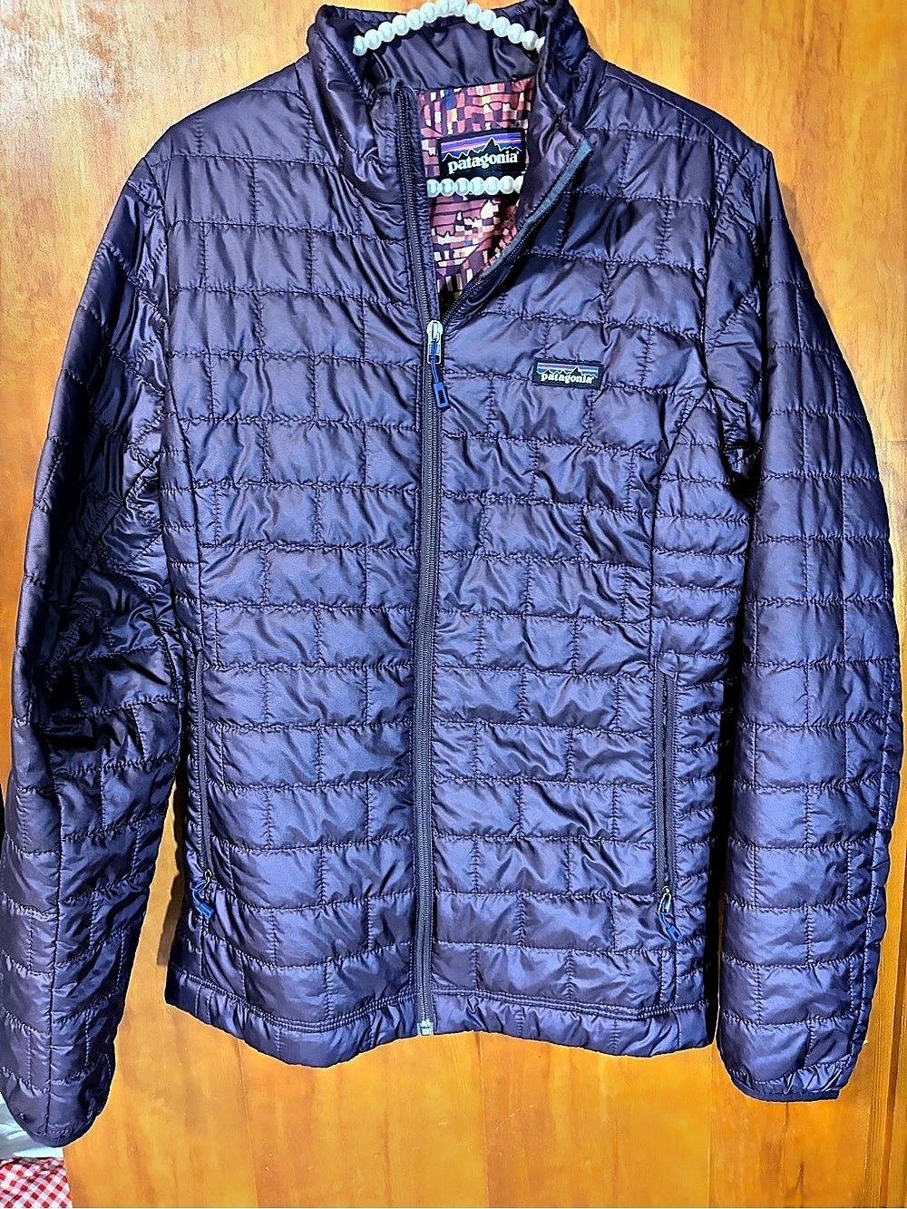 Patagonia Nano Puff Jacket Plum color Puffer XL